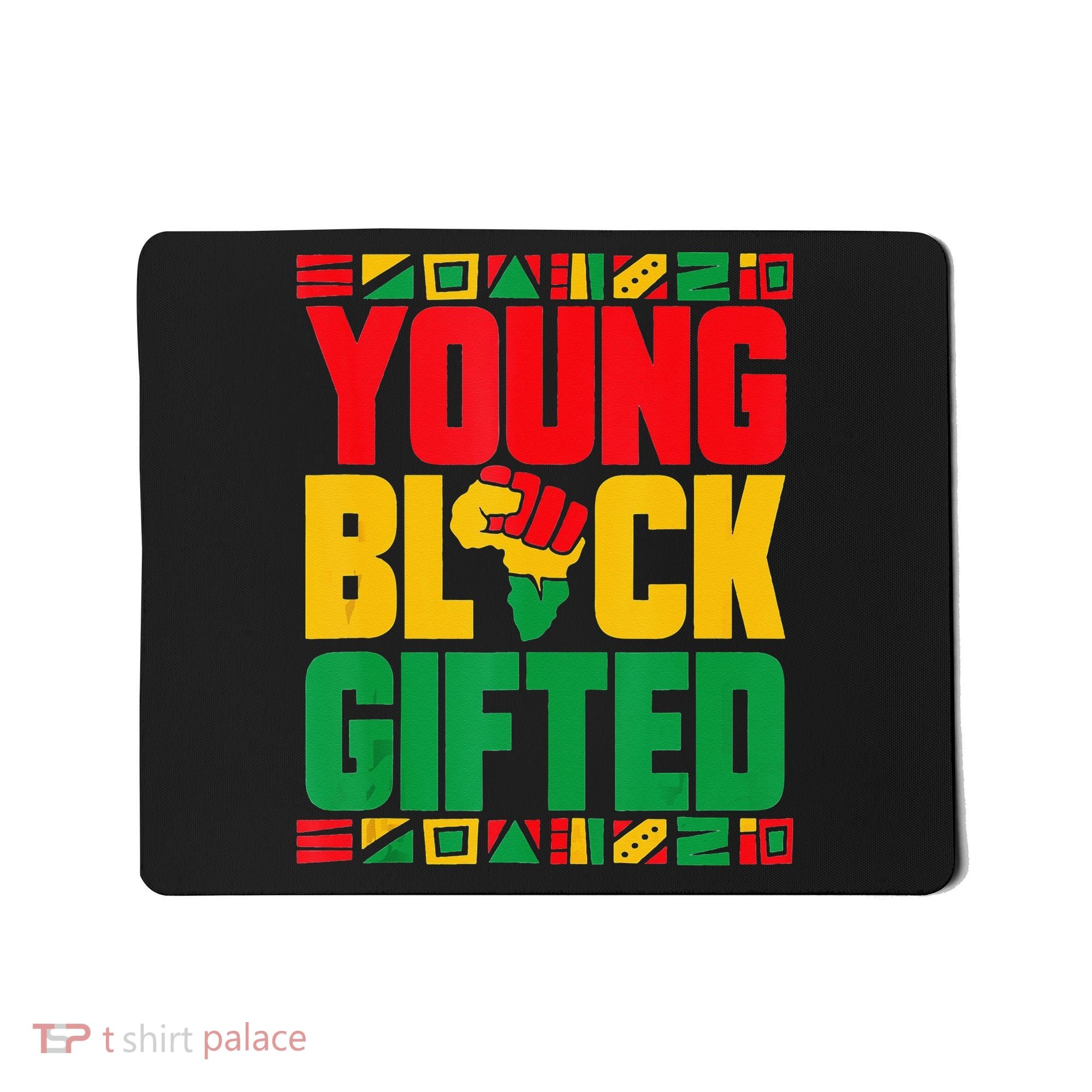 Black History Month Black Gifted Mousepad