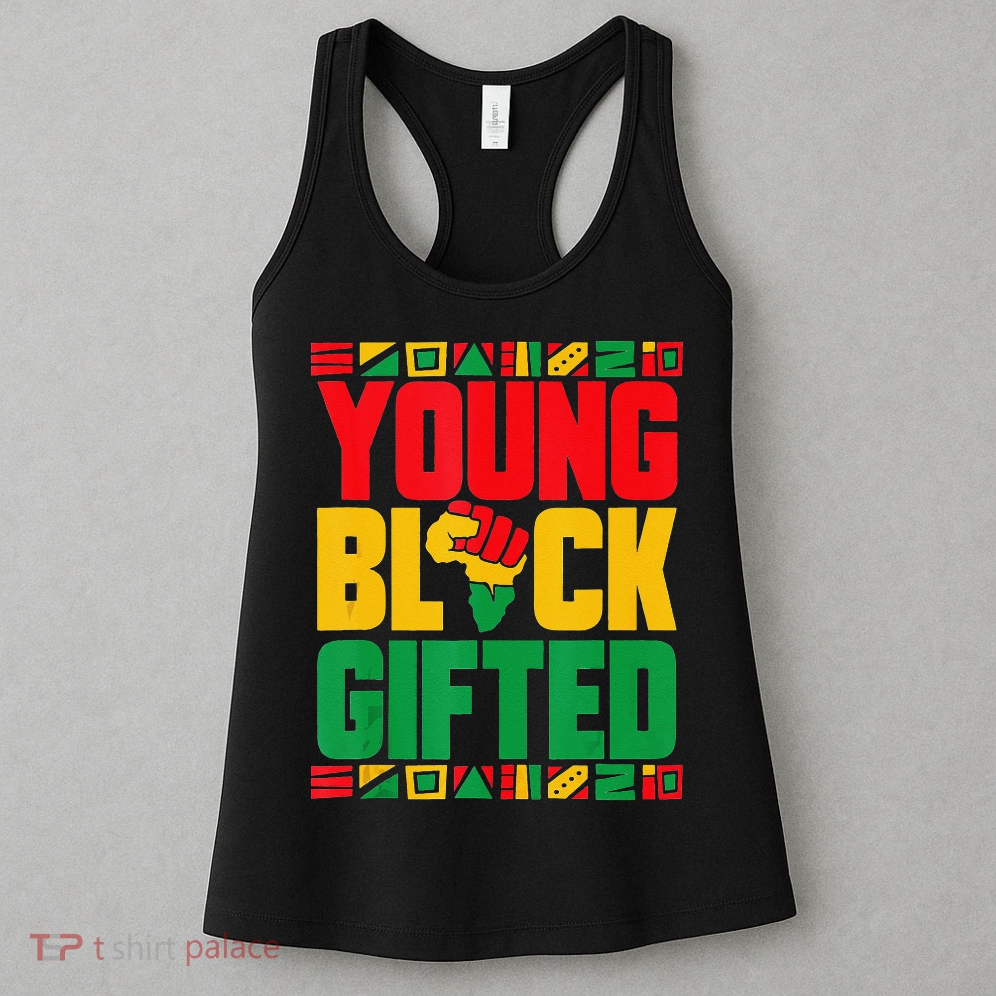 Black History Month Black Gifted Women's Tank Top