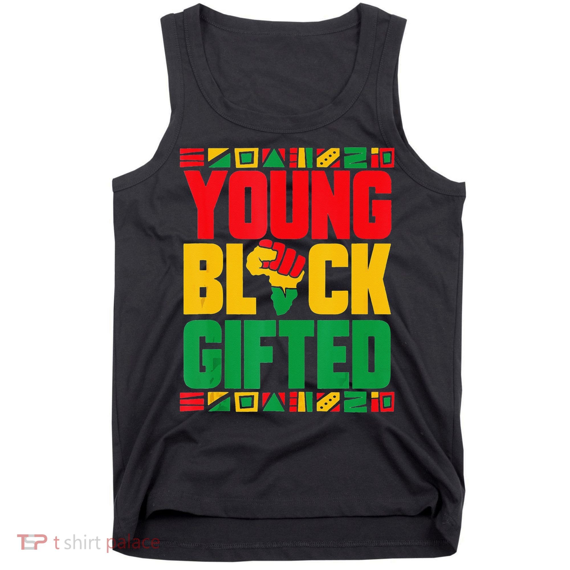Black History Month Black Gifted Tank Top