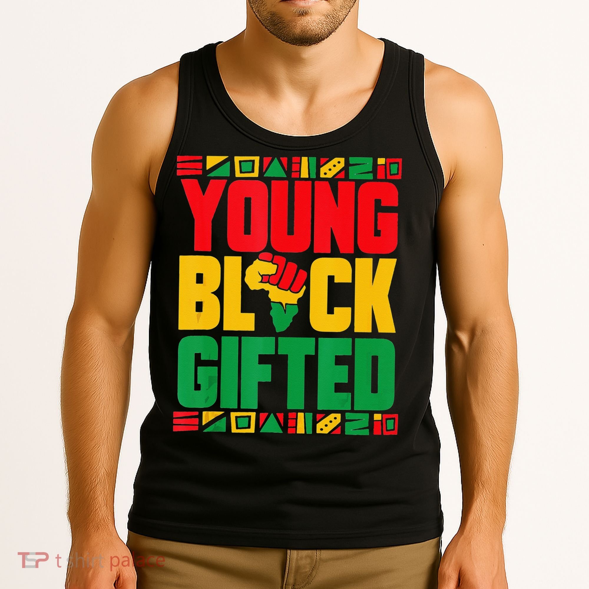 Black History Month Black Gifted Tank Top