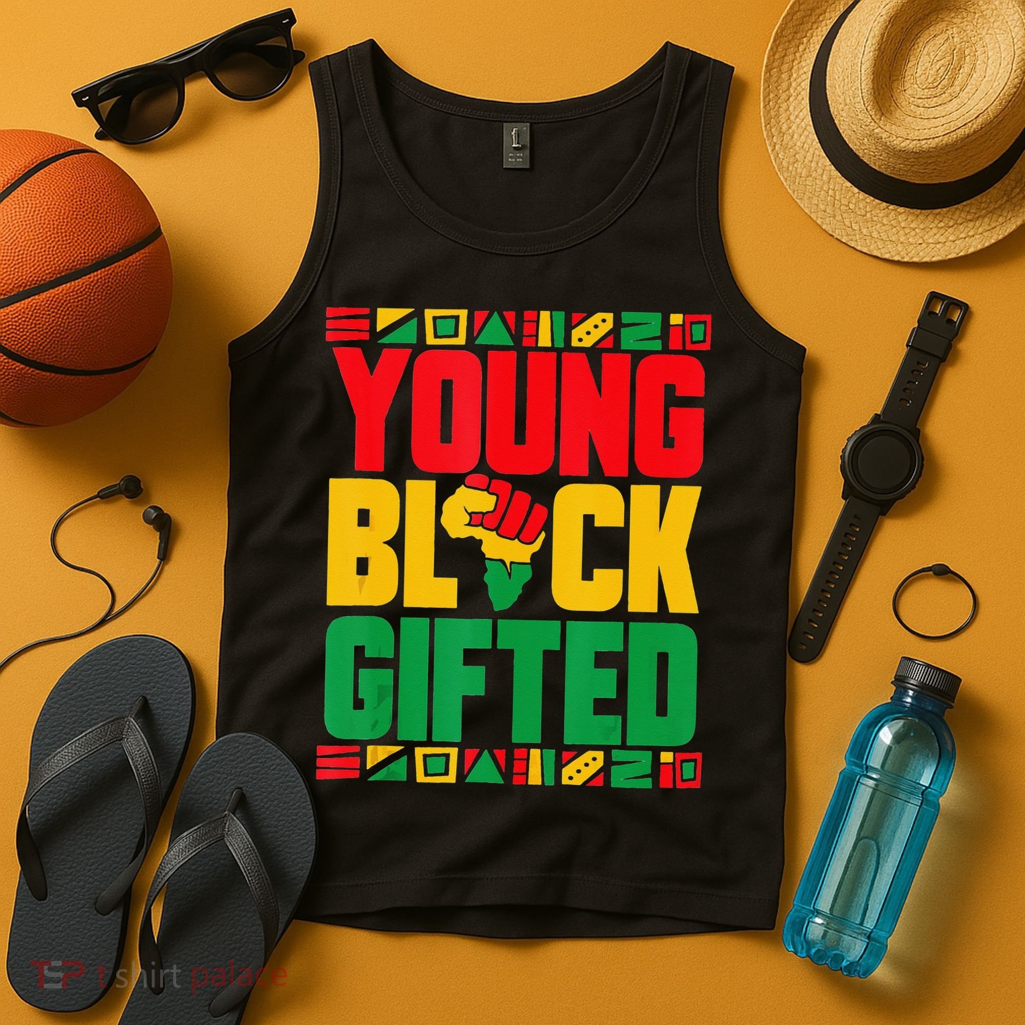 Black History Month Black Gifted Tank Top
