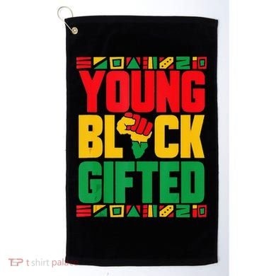 Black History Month Black Gifted Golf Towel