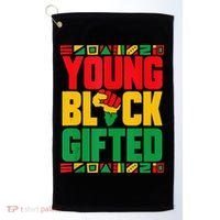 Black History Month Black Gifted Golf Towel thumb 0