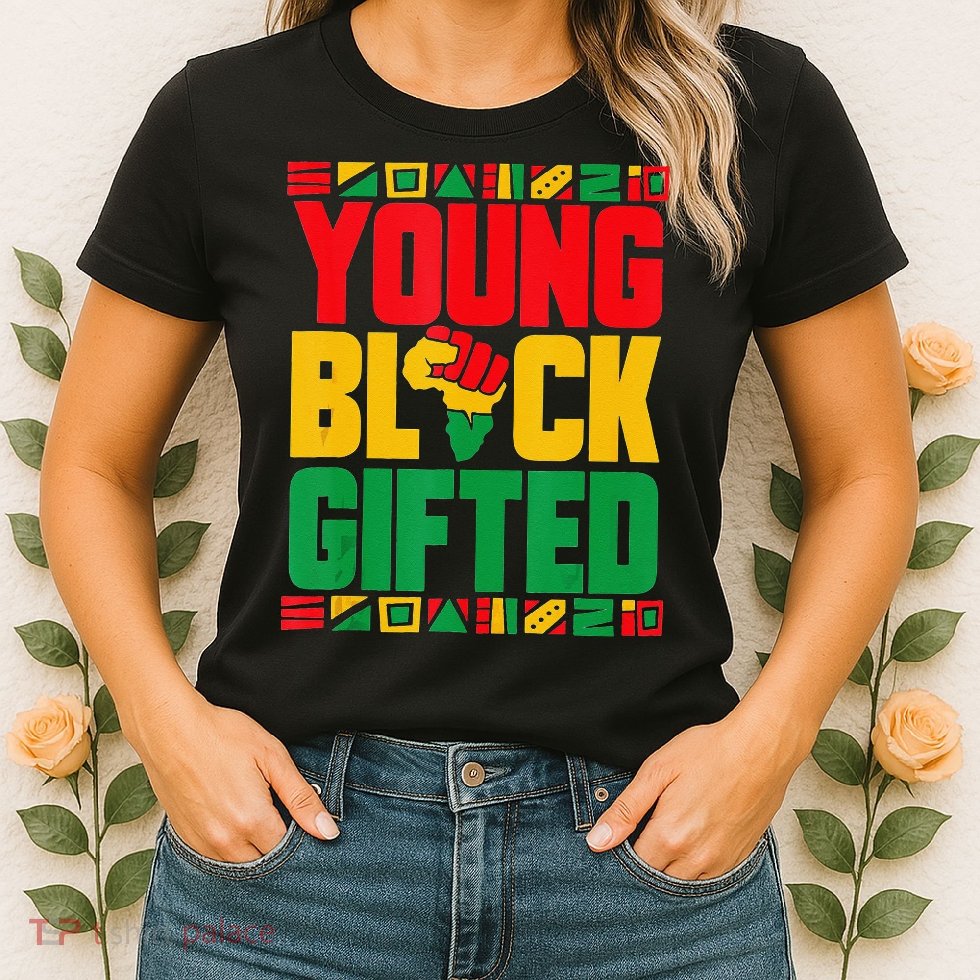 Black History Month Black Gifted Women's T-Shirt