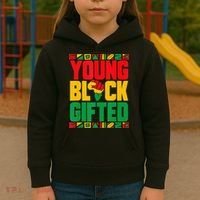 Black History Month Black Gifted Kids Hoodie thumb 3