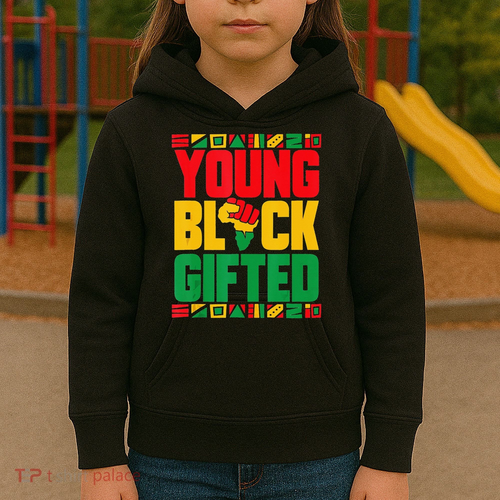 Black History Month Black Gifted Kids Hoodie