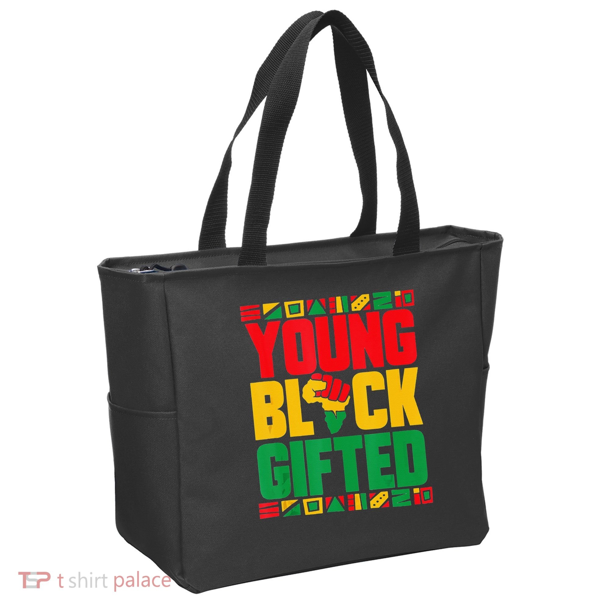 Black History Month Black Gifted Tote Bag