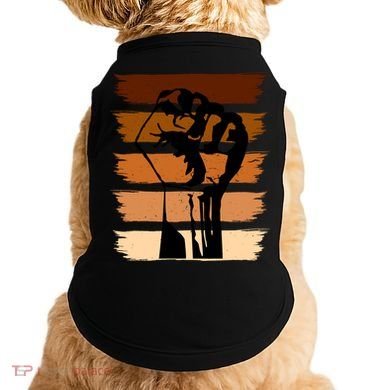 Black History Month Fist Doggie Tank