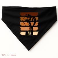 Black History Month Fist USA-Made Doggie Bandana thumb 0