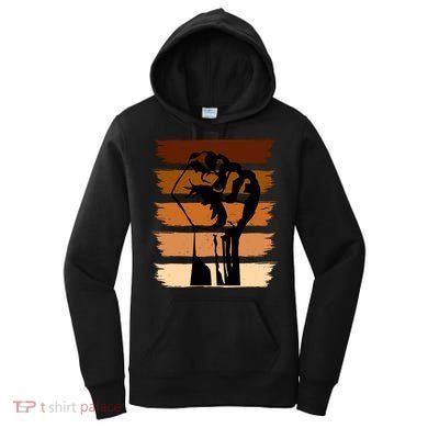 Black History Month Fist Women's Hoodie
