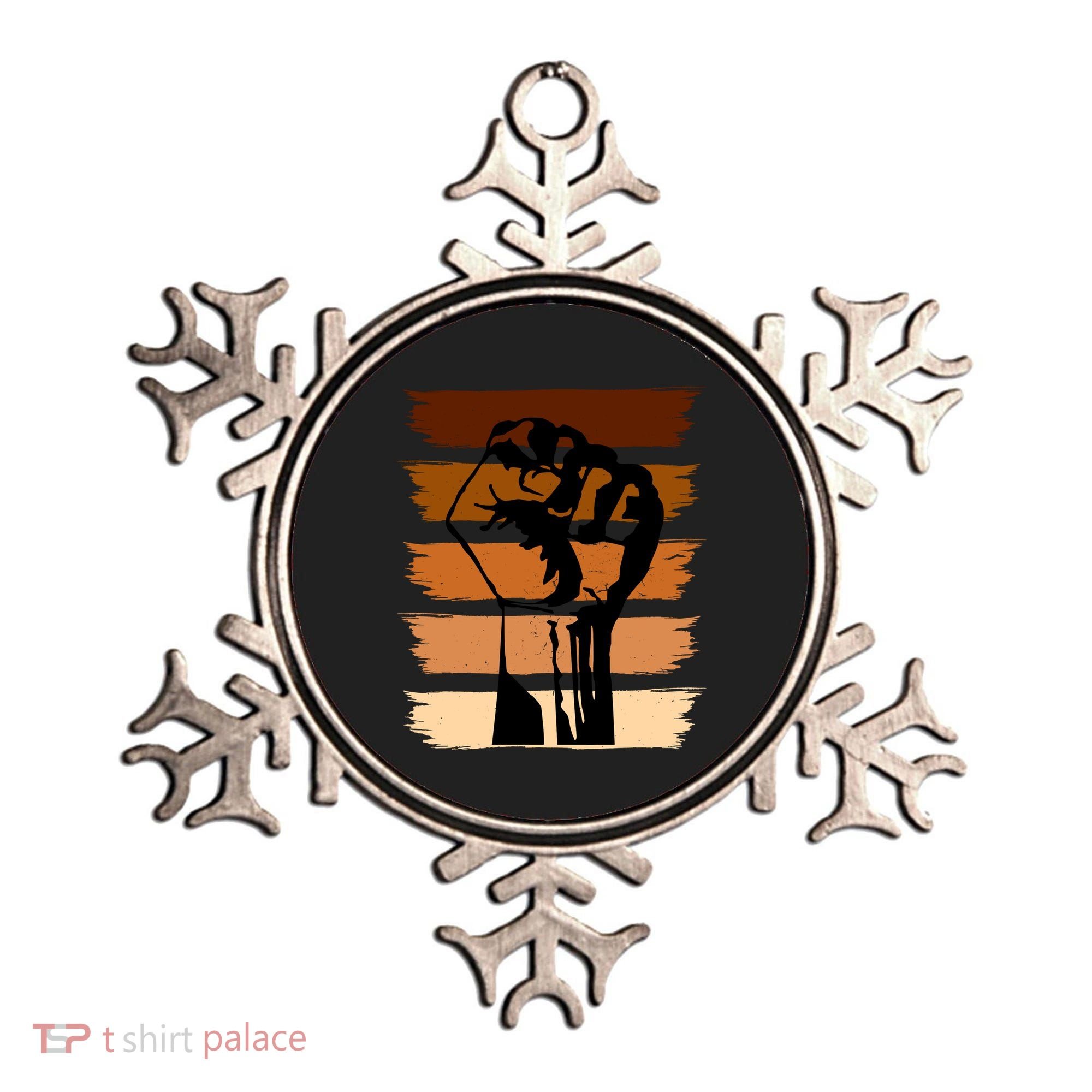 Black History Month Fist Ornament