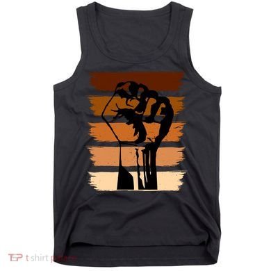Black History Month Fist Tank Top