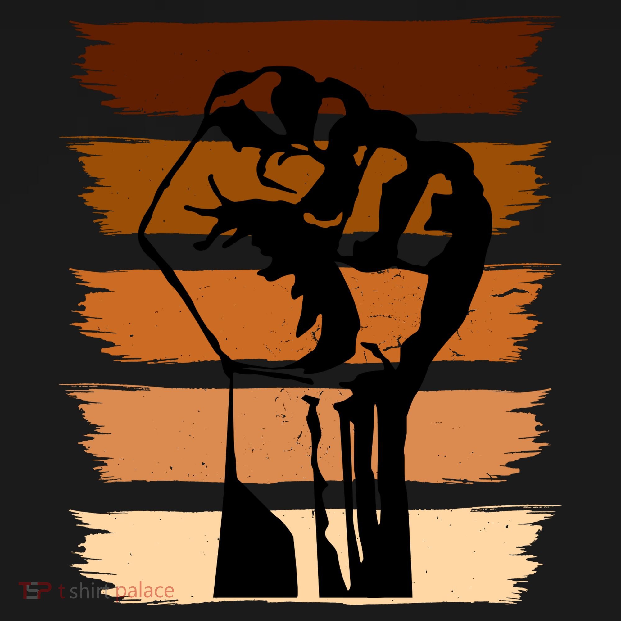 Black History Month Fist Tank Top