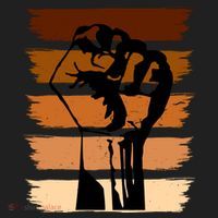 Black History Month Fist Golf Towel thumb 3