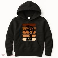 Black History Month Fist Kids Hoodie thumb 0