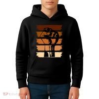 Black History Month Fist Kids Hoodie thumb 4