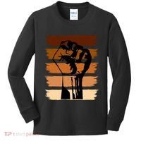 Black History Month Fist Kids Long Sleeve Shirt thumb 0