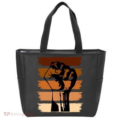 Black History Month Fist Tote Bag