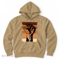 Black History Month Fist Hoodie thumb 0