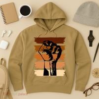 Black History Month Fist Hoodie thumb 3