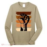 Black History Month Fist Long Sleeve Shirt thumb 0