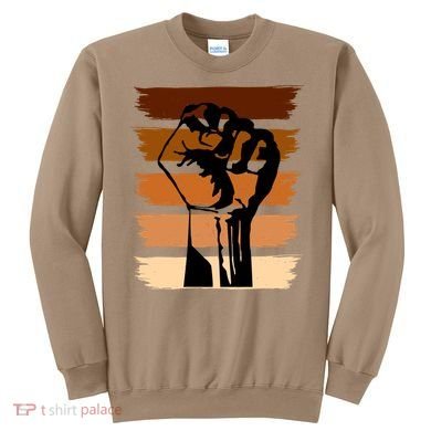 Black History Month Fist Sweatshirt