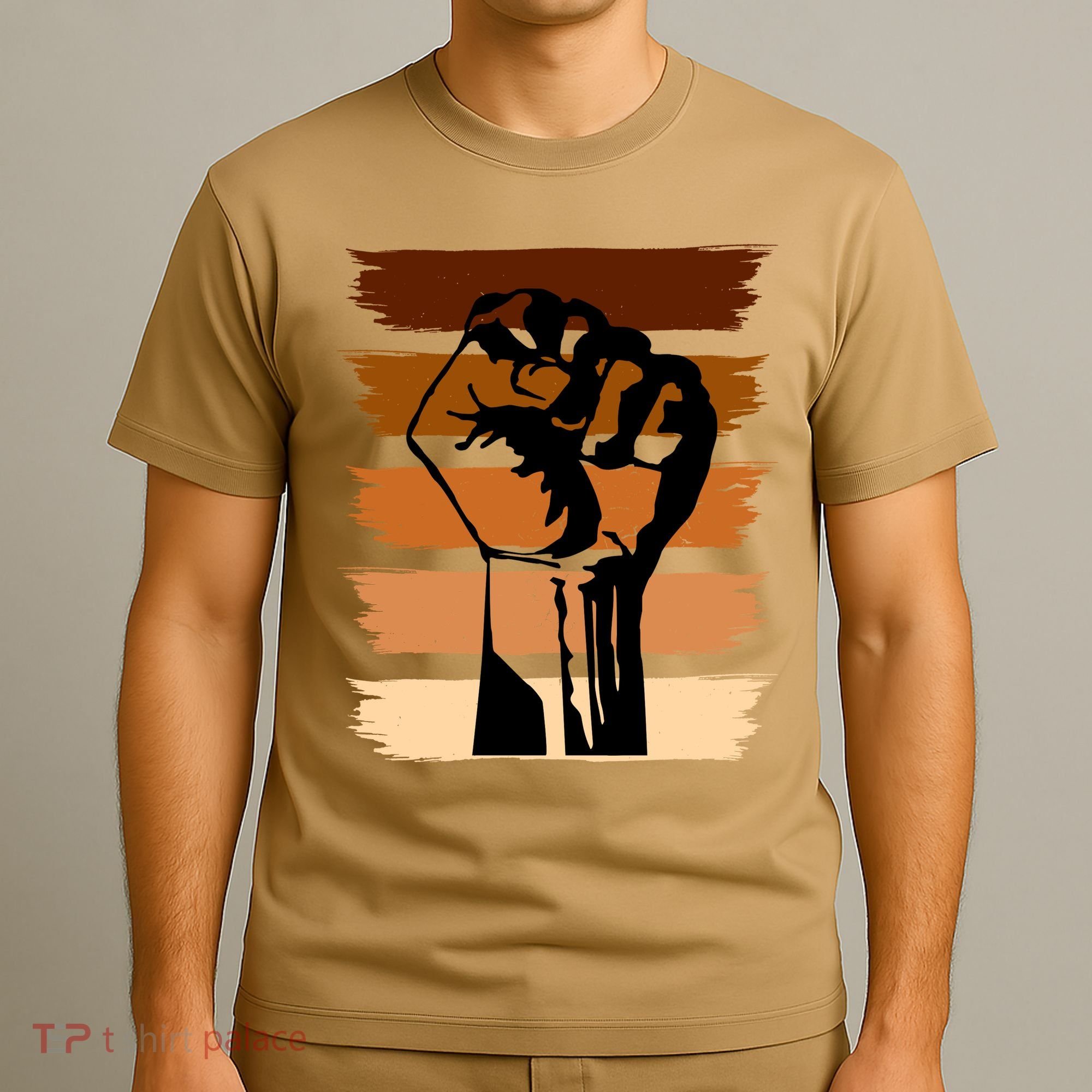 Black History Month Fist T-Shirt