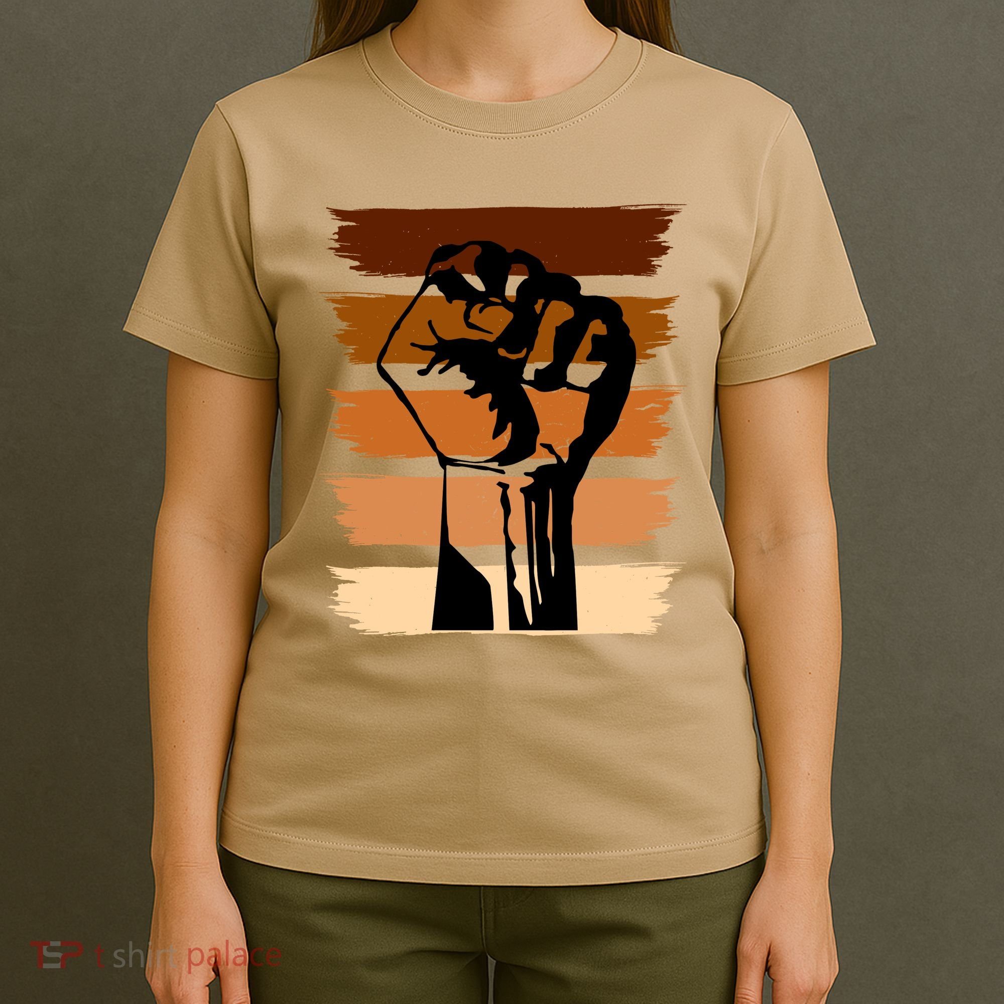 Black History Month Fist T-Shirt