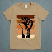 Black History Month Fist T-Shirt thumb 5