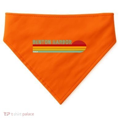 Benton Harbor Michigan USA-Made Doggie Bandana