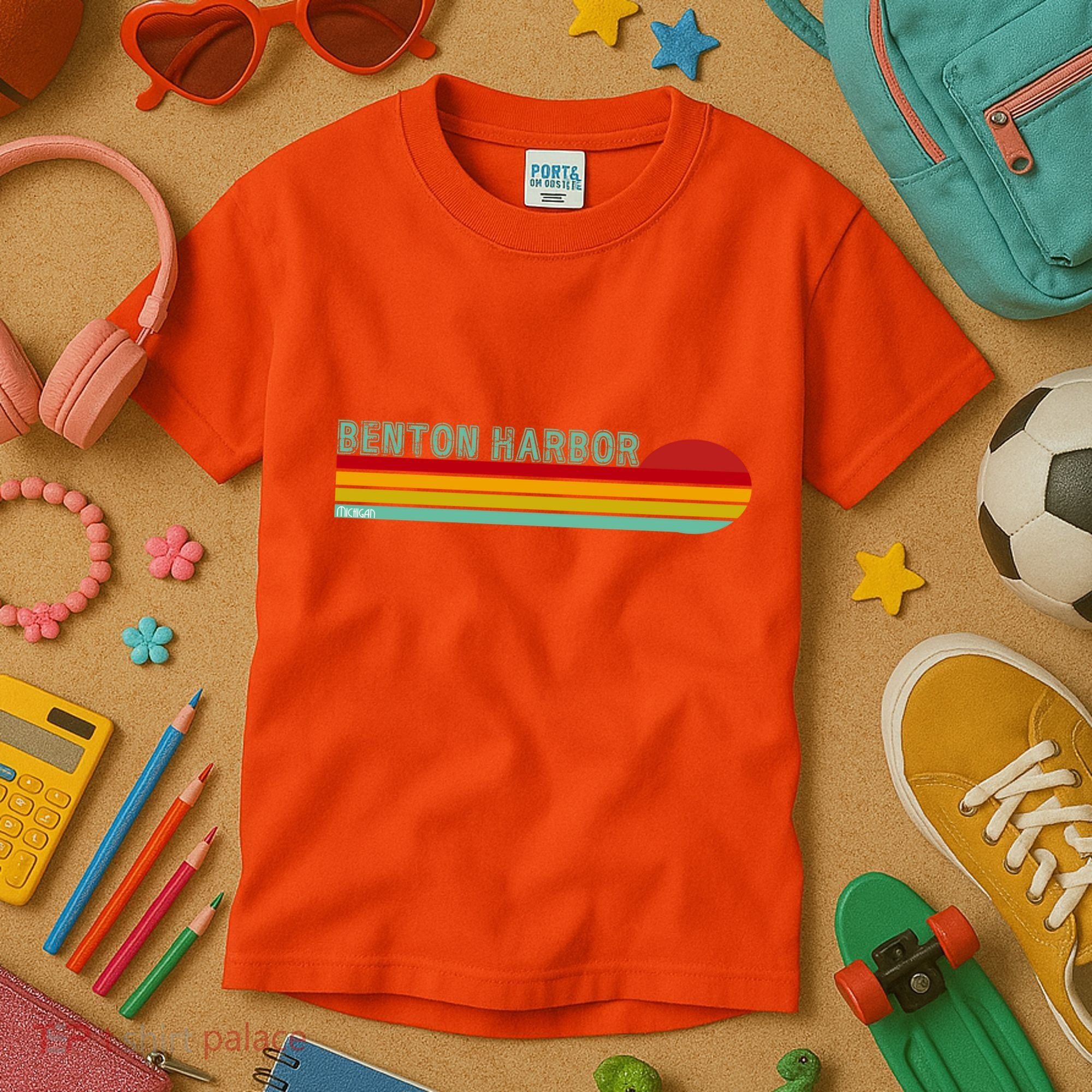 Benton Harbor Michigan Kids T-Shirt
