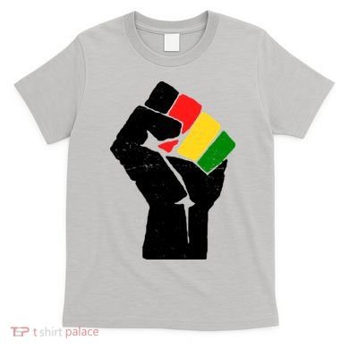 Black History Month Fist African Pride T-Shirt