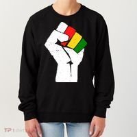 Black History Month Fist African Pride Women's Sweatshirt thumb 0