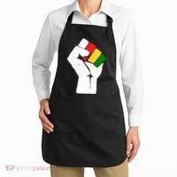 Black History Month Fist African Pride Apron thumb 2