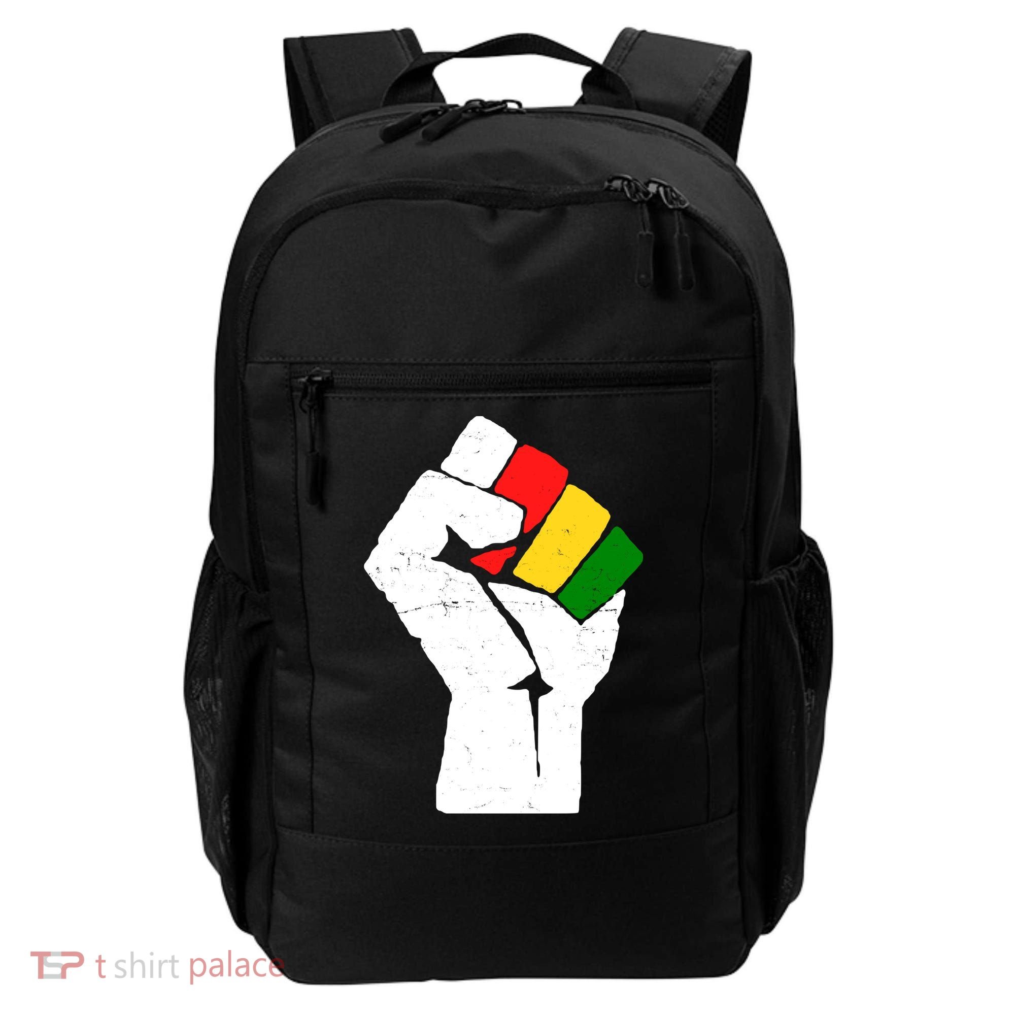 Black History Month Fist African Pride Backpack