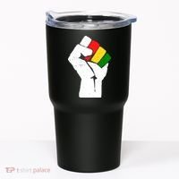 Black History Month Fist African Pride Tumbler thumb 0