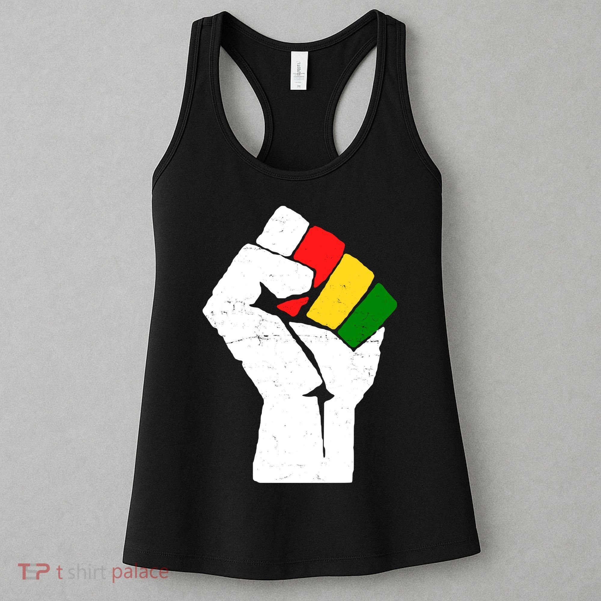 Black History Month Fist African Pride Women's Tank Top