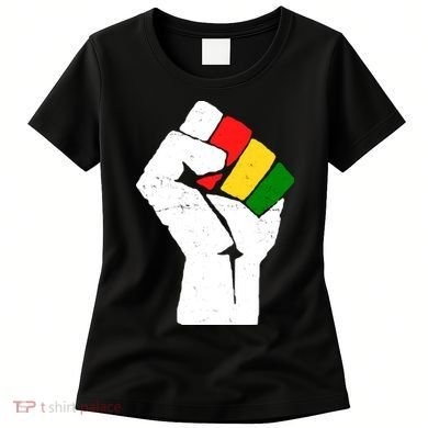 Black History Month Fist African Pride Women's T-Shirt