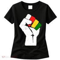 Black History Month Fist African Pride Women's T-Shirt thumb 0