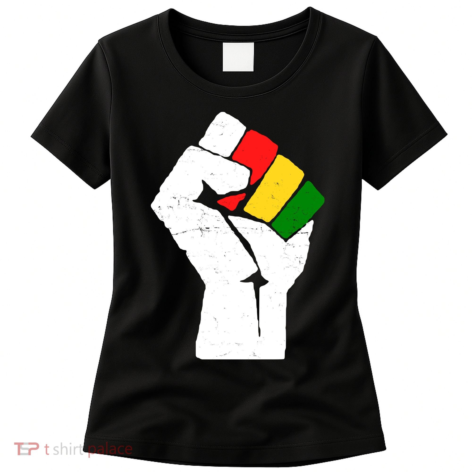 Black History Month Fist African Pride Women's T-Shirt