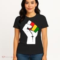 Black History Month Fist African Pride Women's T-Shirt thumb 4