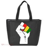 Black History Month Fist African Pride Tote Bag thumb 0