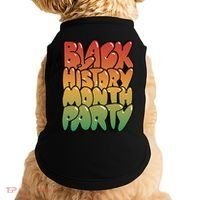 Black History Month Party Doggie Tank thumb 0