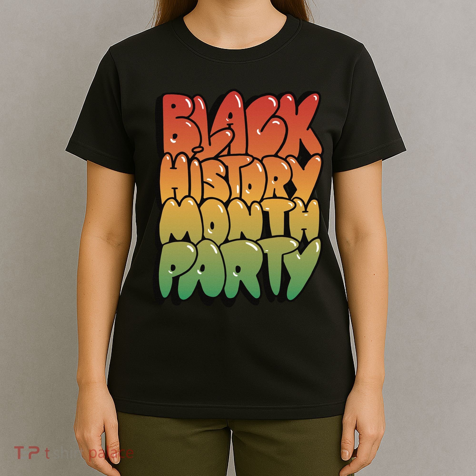 Black History Month Party T-Shirt