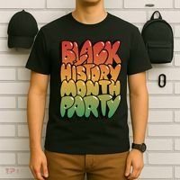 Black History Month Party T-Shirt thumb 6