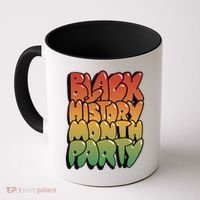 Black History Month Party Coffee Mug thumb 0