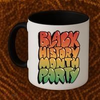 Black History Month Party Coffee Mug thumb 2