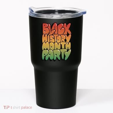 Black History Month Party Tumbler