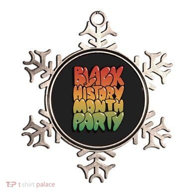 Black History Month Party Ornament