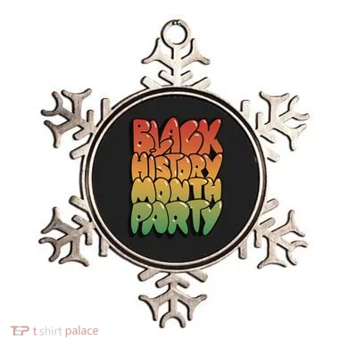Black History Month Party Ornament